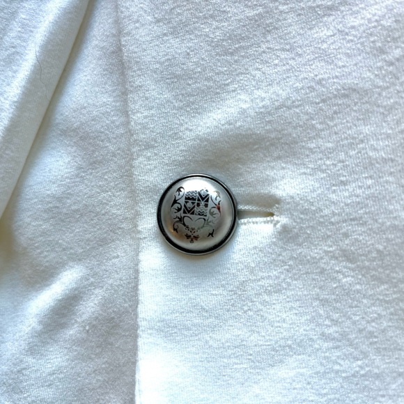 Zara Basic White Blazer - Picture 4 of 6